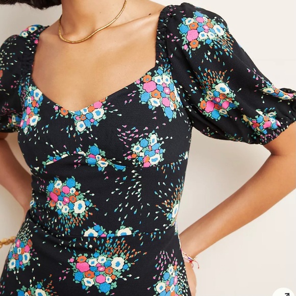 Anthropologie Dresses & Skirts - Anthropologie Floral Sweetheart Dress